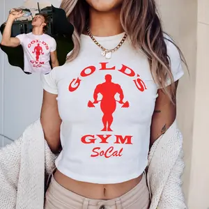 Gold's Gym Socal Connor Baby Tee, Heated Rivalry Inspired Shirt, Connor Storrie Hudson Williams Top, Ilya Rozanov Shane Hollander Hockey Romance