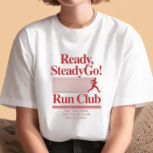 Ready Steady Go Lyrics T-shirt, Pop Aesthetic Graphic Top, Retro Tour Inspired Music Tee, Y2K Fabric Street Style, Loose Fit Oversized Unisex Casual Wear, Trendy Concert Fashion Outfit, Unique Gift Idea for Song Fans Love