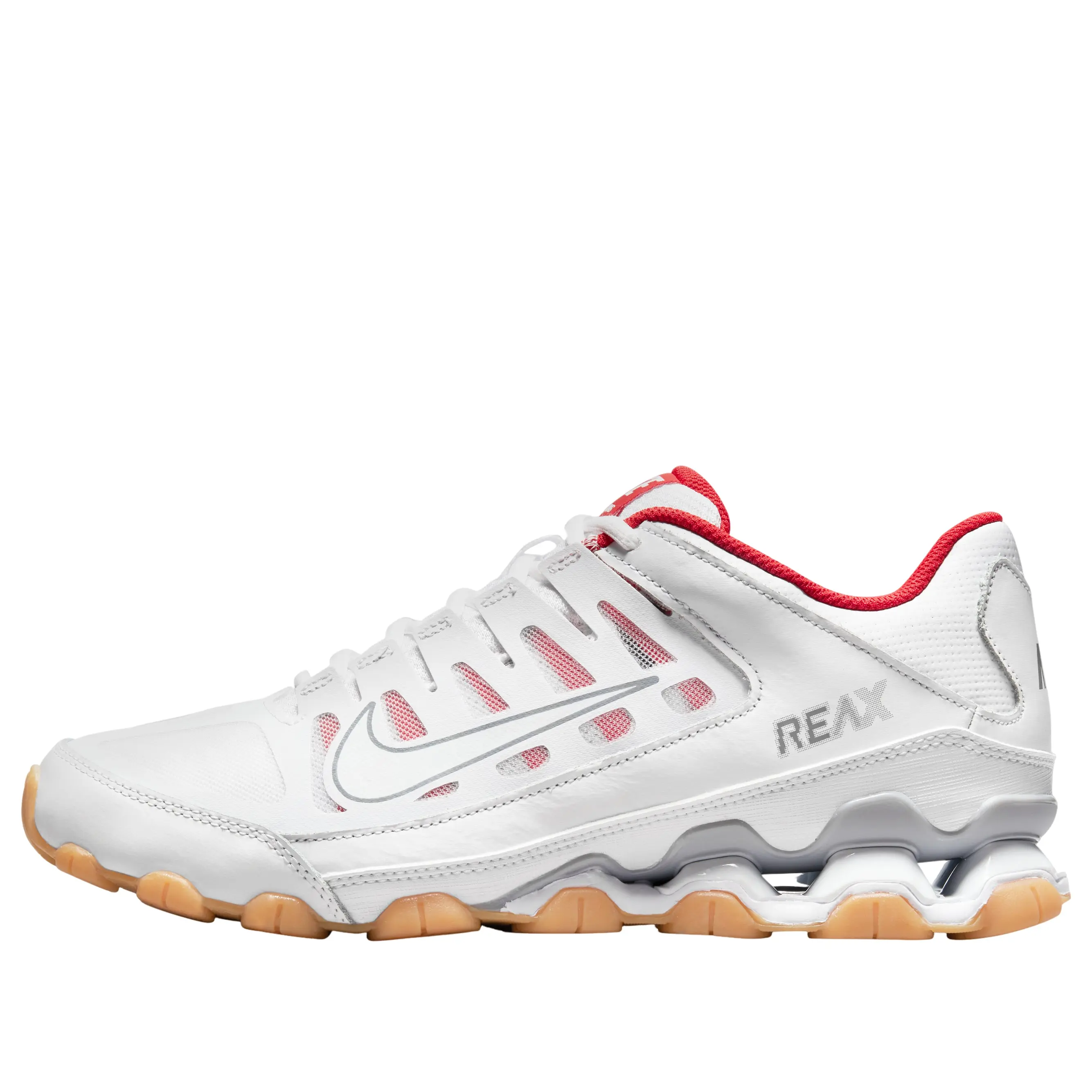 Men's Nike Reax 8 TR 'White Chile Red' 621716-103 Running Sneaker Sports Trainer