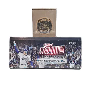 Break #108 - PYT 2 Box Mixer - 1 stadium club hobby & 1  MLB Swamp Relic