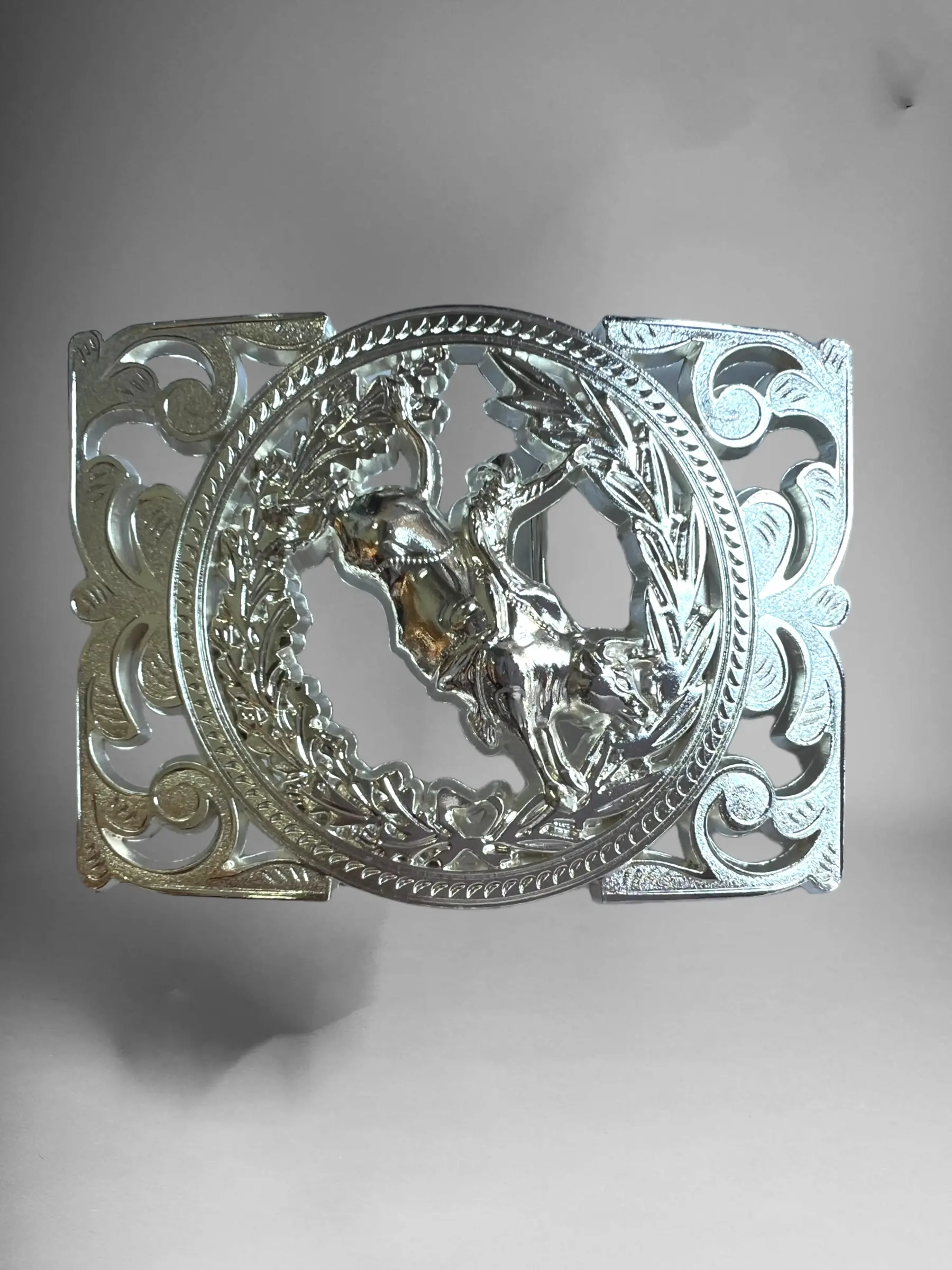 Western Style Cowboy Belt Buckle Hebilla Vaquera