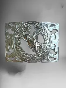 Western Style Cowboy Belt Buckle Hebilla Vaquera