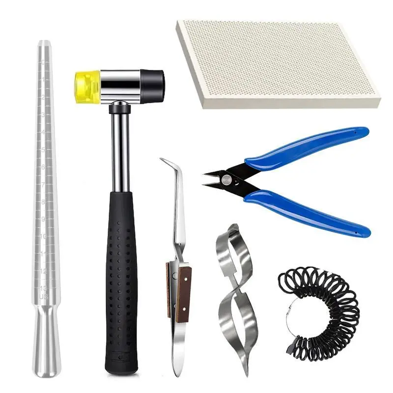 Ring Making Kit for Beginners, DIY Ring Making Tool Set, Easy Start Jewelry Making Kit, Create Your Own Unique Rings, Jewelry Making Supplies