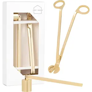 Candle Wick Trimmer and Candle Snuffer Accessory Set Pick Your Color