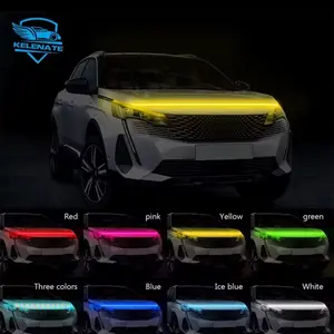 Universal engine cover  decoration design  front led lights