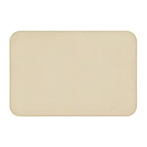 Skid-Resistant Area Rug Ivory Cream