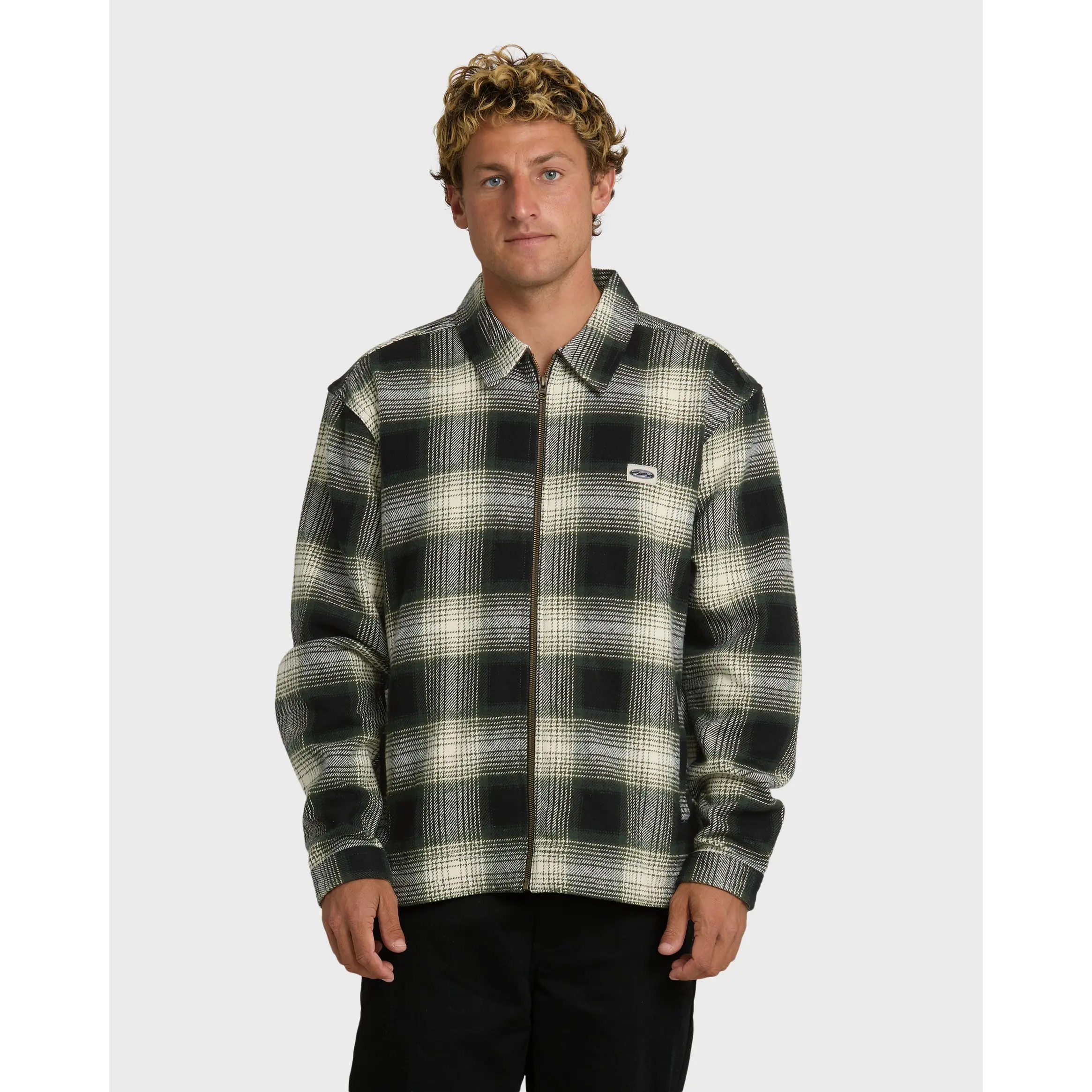 BILLABONG Men's Bad Dog Jacket, 100% Cotton Boxy Fit Corduroy Pockets, Surf Layering