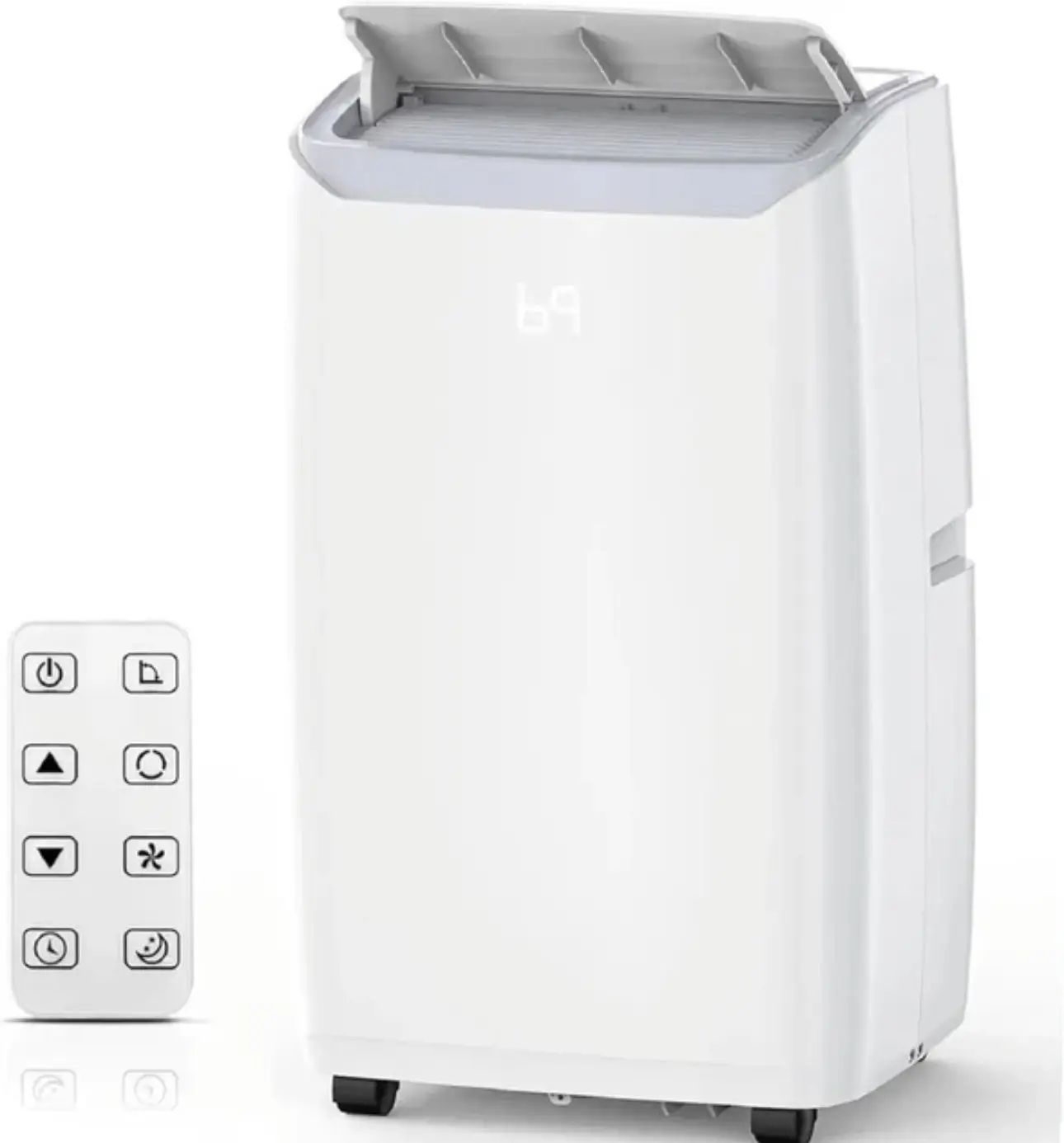 14000 BTU Portable Air Conditioner 3-in-1 Air Cooler w/Dehumidifier & Fan Mode