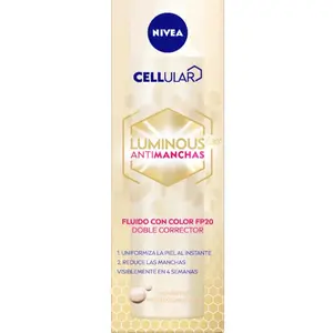 Nivea Luminous 630º Anti-Dark Spot Tinted Fluid Spf20 40 ml Moisturizer Skincare Facial Cream Skin Repair