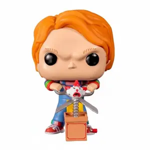 Chucky (With Buddy & Scissors) #841 Special Edition Funko Pop! Movies Child's Play 2 Collectible Doll Figure