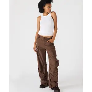 Steve Madden DUO PANT CHOCOLATE