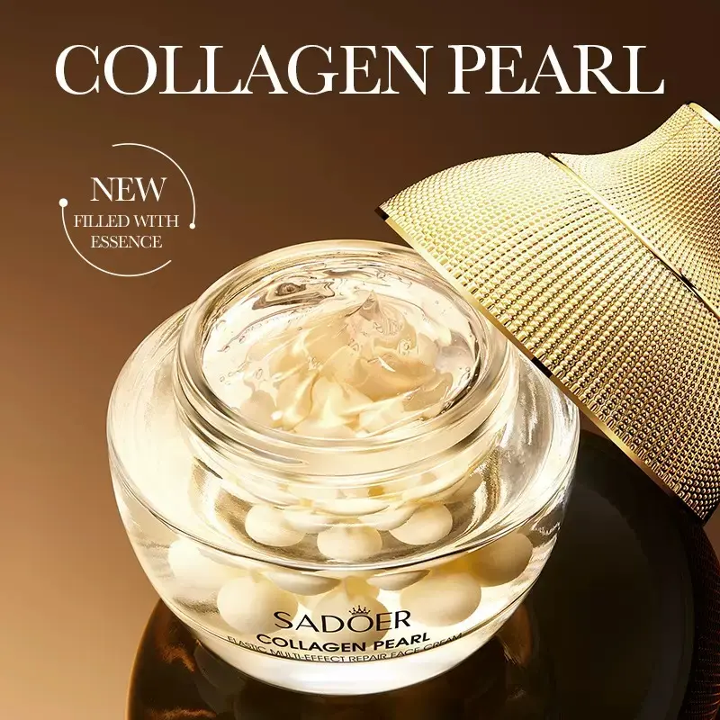 Korean Collagen & Vitamin C Facial Moisturizer, Advanced Radiant Firming Formula, Deep Hydrating K-Beauty Skincare for Glowing Skin