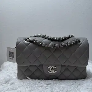 Pre-owned CHANEL Lambskin Crossbody Bags Classic Mini Rectangular Flap Bag
