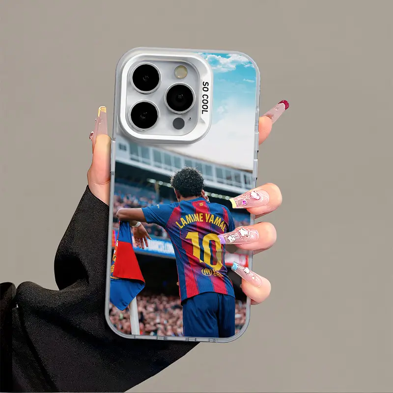 Yamal IPhone 17 Promax Phone Case Anti Drop Protective Case Suitable For iphone 16 15 14 13 SAMSUNG S25 24 23 22 ULTRA Acrylic Football Phone Case