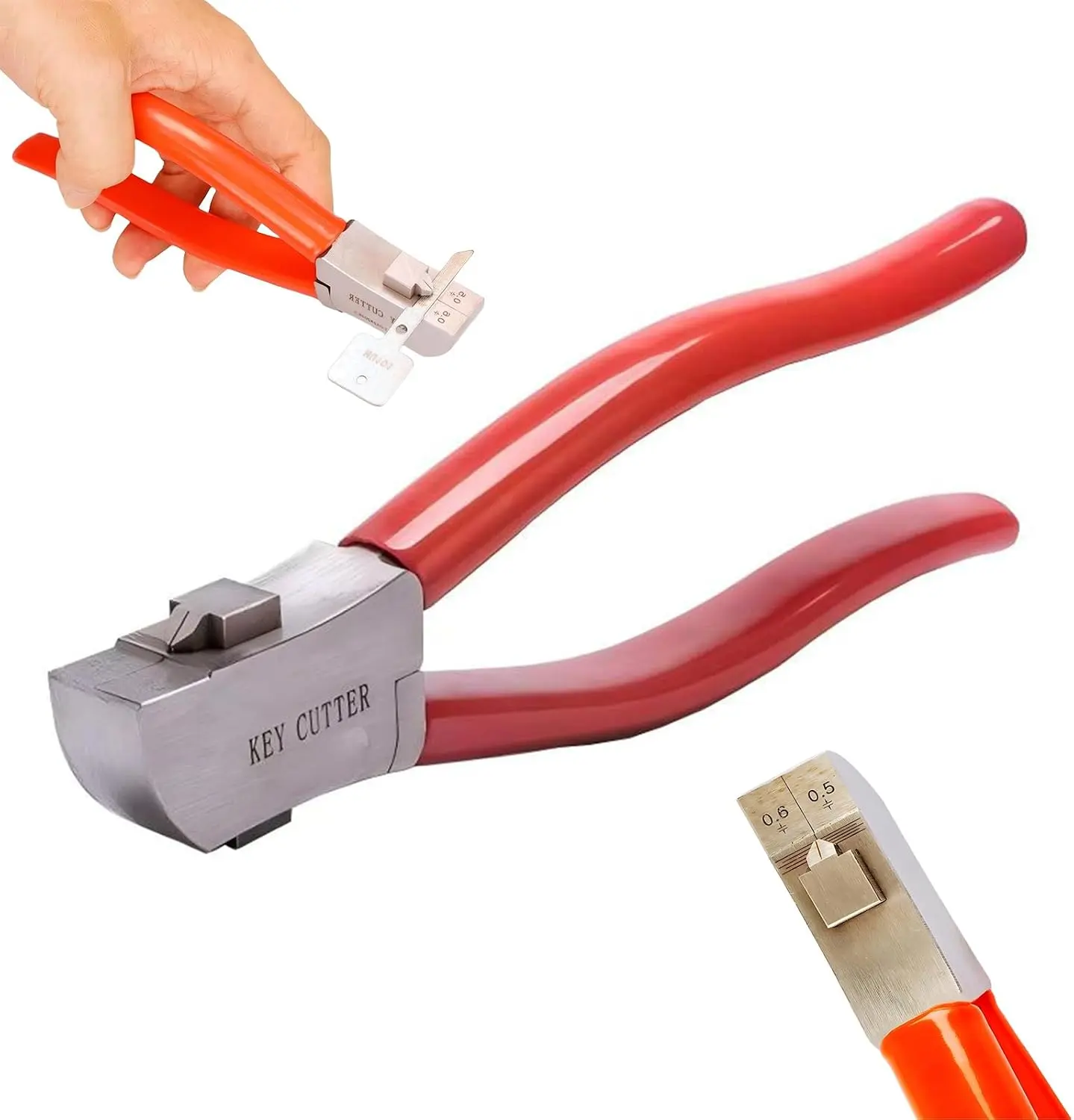 Key Cutter clipper,Stainless Steel Cutting Plier Tool for Vehicles Car Key, Cutting Pliers Key Cutting Tool,Diagonal Cutting Plier for Key Fob Hardware Install