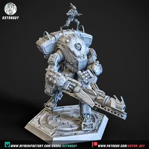 Hand-Painted 100mm Scorch Cray | 3D printed Figure 12K Resolution NO Layer Lines | Hand-Painted