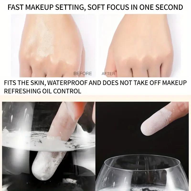 2 pcs Long-Lasting Oil-Control Loose Powder - Natural Bronze, Translucent LoosePowder, Oil-Free Matte Setting Powder Long-Lasting Light Setting Powder WithFoundation Brush, to Create A Perfect Base Makeup, halloween makeup for women