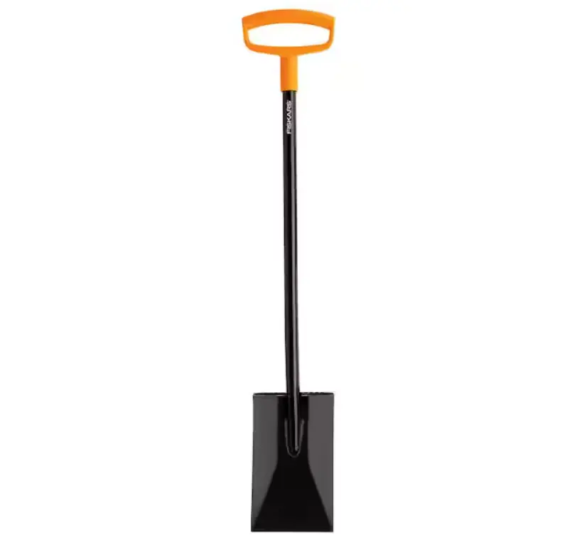 Steel D-handle Garden Spade, Heavy-Duty Digging Tool for Home Garden, Outdoor Planting & Soil Turning