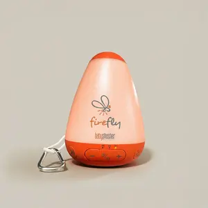 Baby Shusher Firefly – Portable Sound Machine & Night Light with Real Shushing Sound