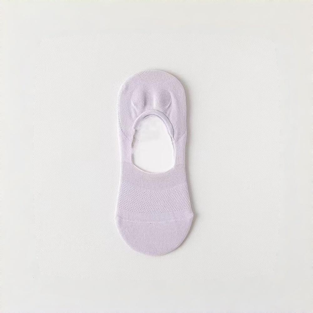 5 Pairs Anti-Slip No Show Socks for Women, Breathable Mesh Liner Socks with Non-Slip Silicone Grip, Thin & Seamless Invisible Socks, a thin style for summer. spring