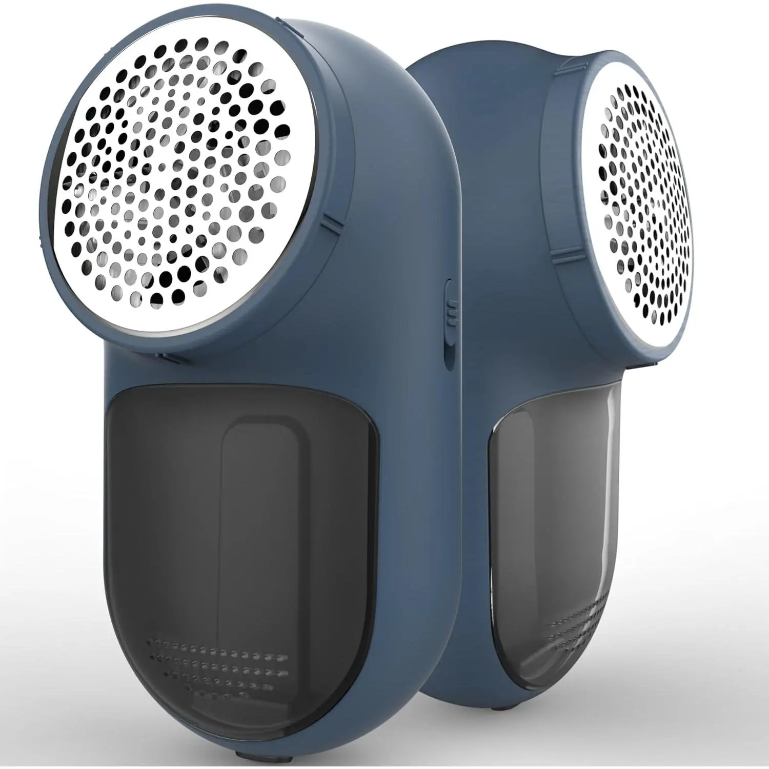 Rechargeable Fabric Shaver,  -Operated Lint Remover & Sweater Defuzzer for Clothes and Furniture - Eliminates Pills, Fuzz, and Lints (Deep Blue)