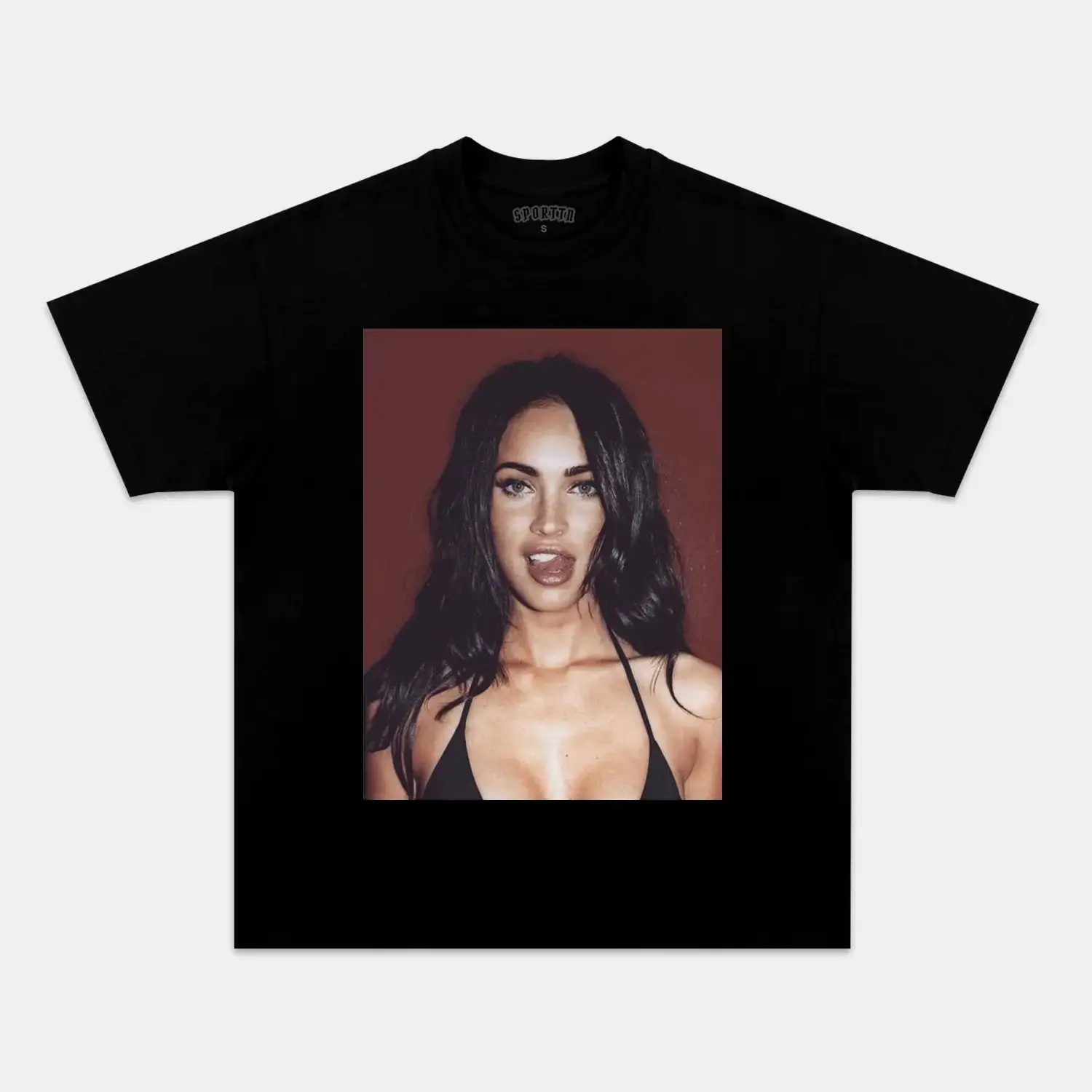 Megan Fox Tee T-Shirt Unisex Crewneck Made Using 100% Us Cotton, Design & Printed In The USA