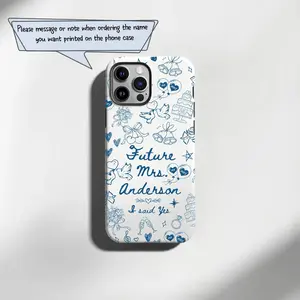 Custom Bride Phone Case, Wedding Phone Case, Going to the Chapel, personalized phone case, Bride to Be iPhone Galaxy Cellphone Smartphone