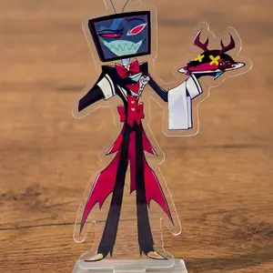 Hazbin Hotel Vox Standee, Vee Acrylic Standee, Vox Desk Decor