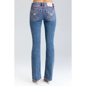 Axle Stitched Bootcut Jeans