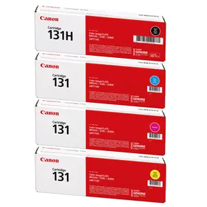 Genuine OEM 131H Black & 131 Cyan/Magenta/Yellow Toner Cartridges High & Standard Yield 4-Pack