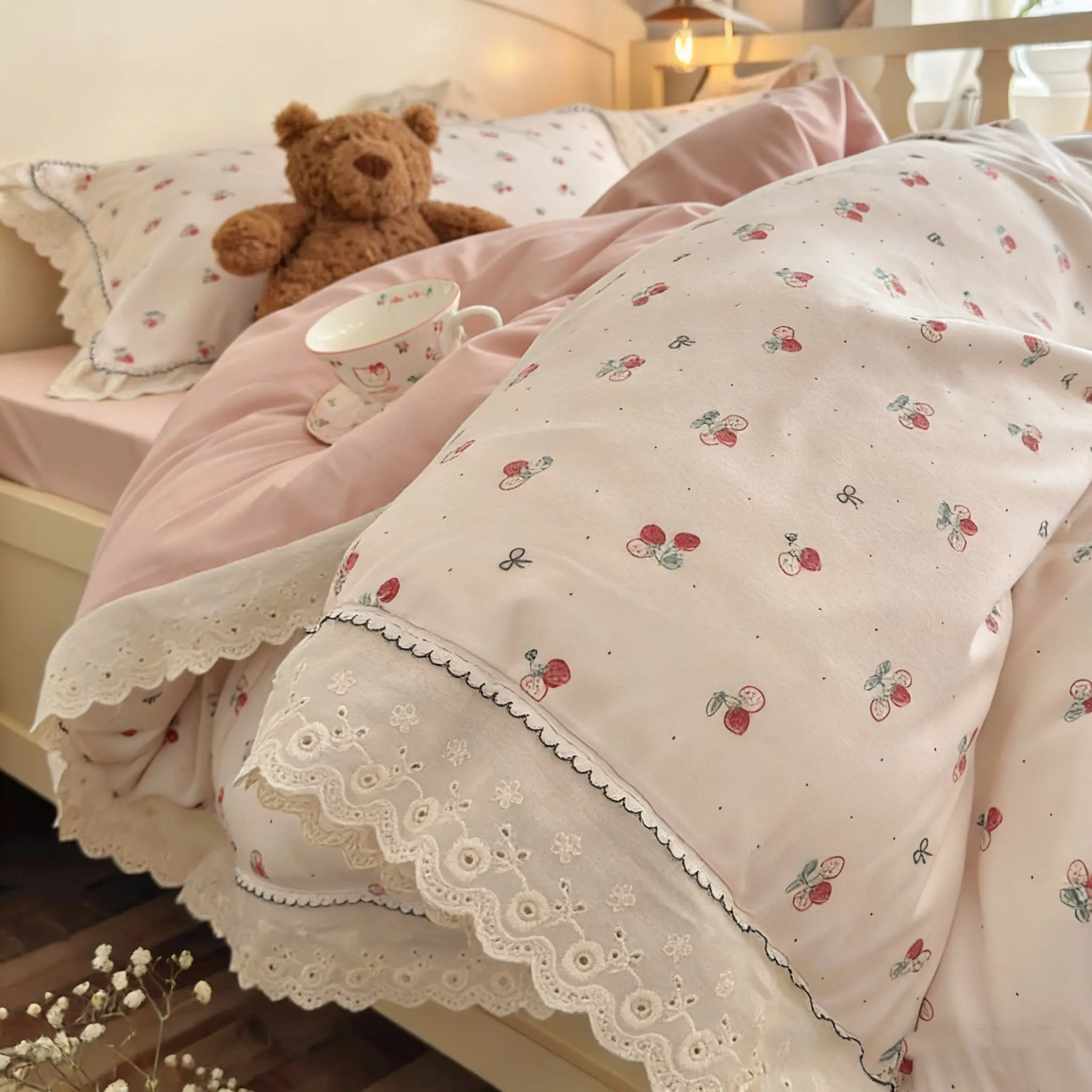 4-Piece Bedding Set Includes 2 Pillowcases, 1 Duvet Cover, 1 Sheet, Soft Fabric, Ideal for Comfortable Sleep, Perfect Gift Choice, Soft Bedding Sets, Comfy Bedding Set