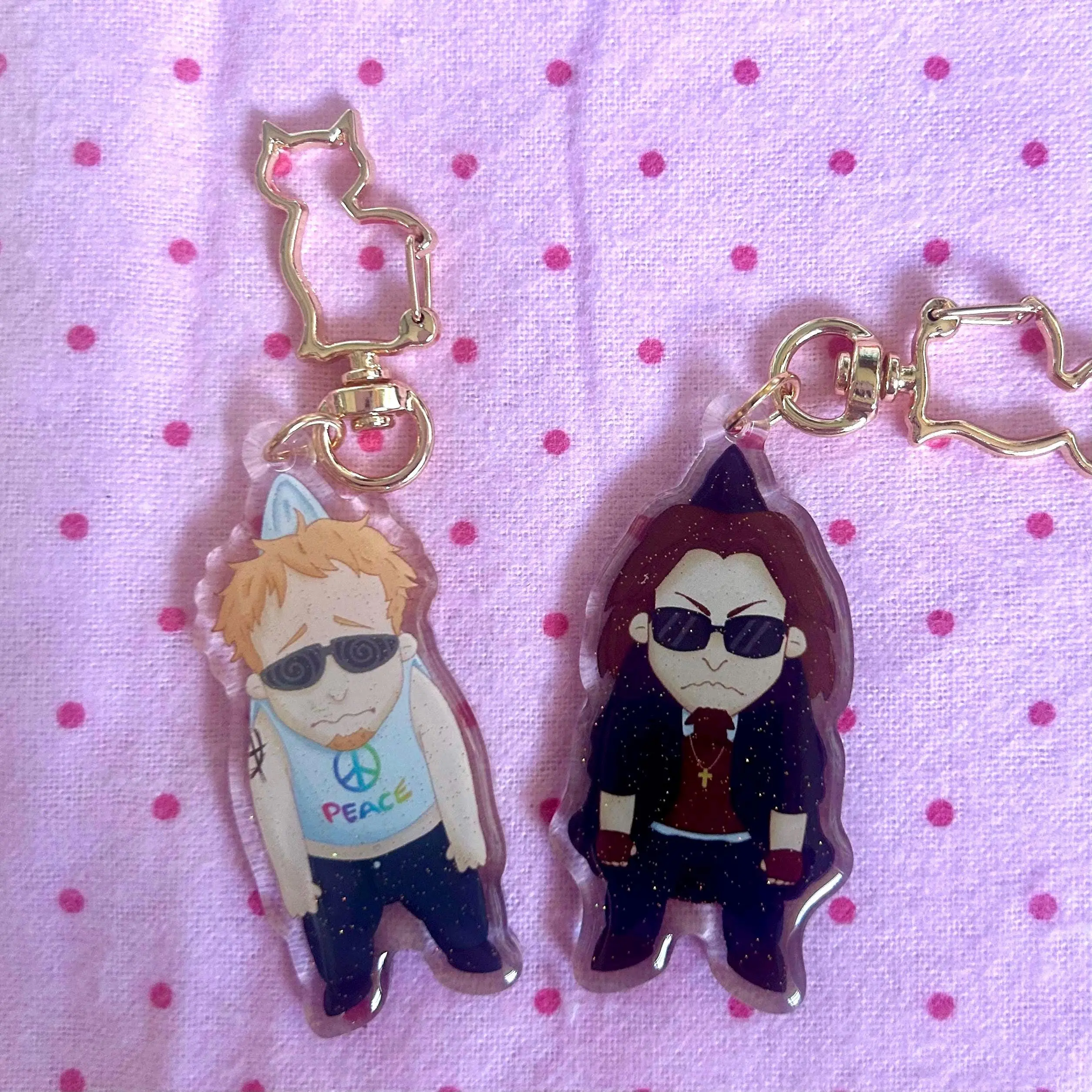 Going Postal Dude(s) Keychain