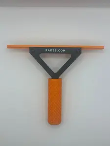 Large Orange And Black Pakzs Ultimate Grooming Comb