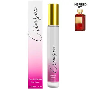 Rollerball Perfume for Women | Long-Lasting Saffron Jasmine Amber Scent | Travel Size Eau De Parfum