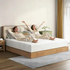 6/8/10/12/14 Inch Twin, Full, Queen, King Mattress Memory Foam And Spring, Hybrid MattressMedium Firmness, Lumbar Support, For Home Rooms Hotels, Boxed Halloween ChristmasGift Furniture Ergonomic queen size mattress Interior Modern