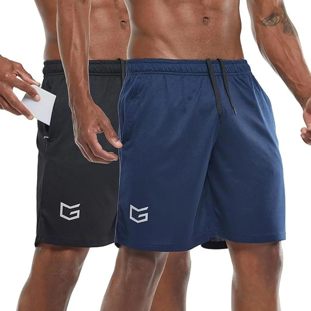 Navy Blue+Black Shorts