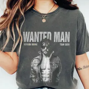 Benson Wanted Man Tour Shirt, 2026 Concert Merch, Vintage Fan Tee TX3VF