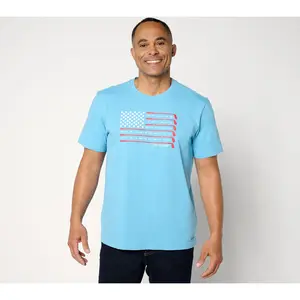 Life is Good Men's Americana Crusher Tee