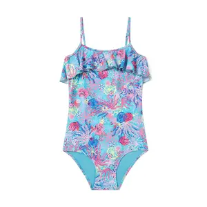 Boardies Kids Coral One Piece Swimsuit