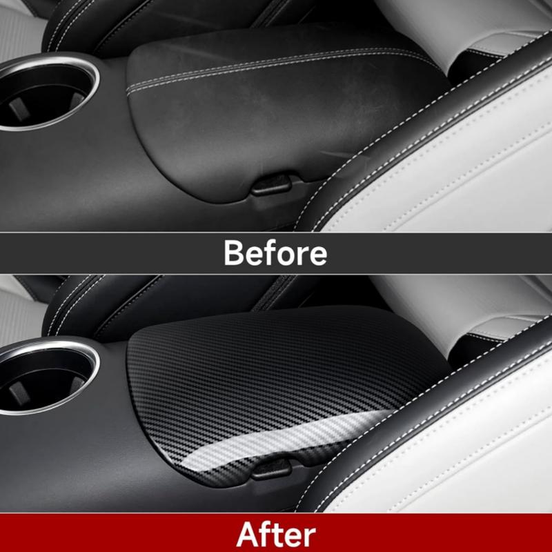 FONESO 7D Super Glossy Black Carbon Fiber Vinyl Wrap with Cutter & Hand Tool Set, Anti-Wrinkle, Air Release Automotive Bubble Wrap 60"x12", Self Adhesive Car Vinyl Sticker DIY Decals 1FT x 5FT Universal Fit for Car SUV Truck Motorcycle Bicycle - Black