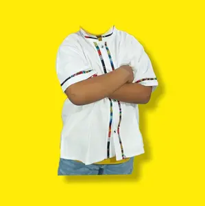 Guayabera Tradicional Guayabera Mexicana para  Camisa Abotonada. Guayabera Tradicional.