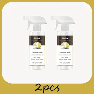 Pet Odor Eliminator for Dog Cages & Cat Beds, Liquid Detergent Cleaner, Fresh Air Deodorizer, Household Pet Cage Cleaning Agent, Odor Destroyer