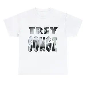 Trey Songz - Ready Unisex Heavy Cotton - Rapper Hiphop Y2K T-Shirt, Print, Shortsleeve
