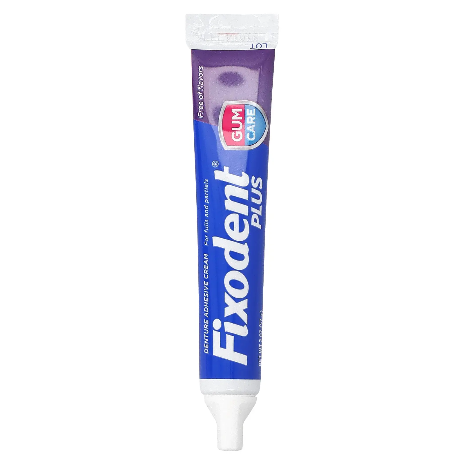 Fixodent Plus, Denture Adhesive Cream, 2 oz (57 g) | HSA/FSA Eligible