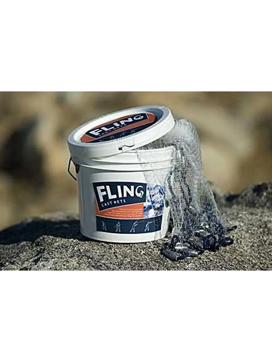Adventure Products 31203 Fling Cast 6 Foot Net - 0.03125 Inch Mesh