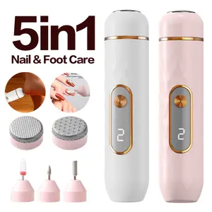 Electric Feet CallusSpring SaleRemover,Portable Electronic Foot File PedicureTools, Waterproof Foot Scrubber File,Pedi FootCare for Dead,Hard Cracked Dry Skin ManicureNail Nail Care Cutics Nail Art callus remover with Cream