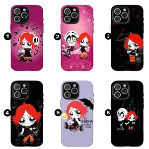 Y2K Ru6y Gloom Aesthetic Phone Case , Goth Gift,Trendy Protective Cover for iPhone X, 11, 12, 13, 14, 15 & more –  SS Galaxy S21 to S25 Ultra, Plus with Suction
