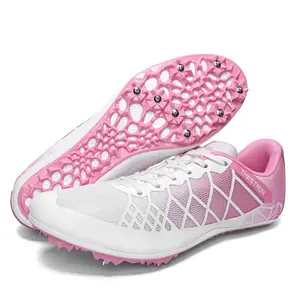 Professional Spikes Track & Field Shoes for Men Women Kids Breathable Racing Jumping Sprint Running Sneakers Durable, Niche, and Versatile