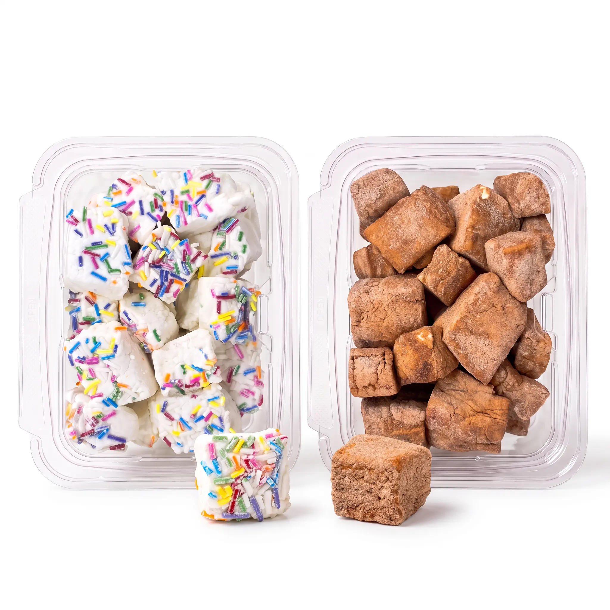 Small Batch Gooey Melt In Your Mouth Marshmallows, 6 oz Tub, Choose Birthday Cake, Cinnamon Churro & More