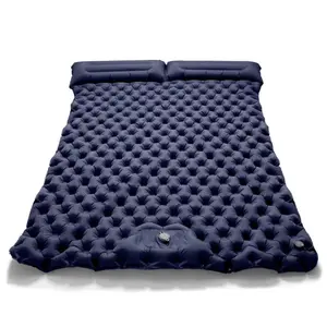 Inflatable Sleeping Mat with Pillow, Portable Lightweight Inflatable Air Bed, Outdoor Camping Inflatable Sleeping Mat, Camping & Hiking Equipment